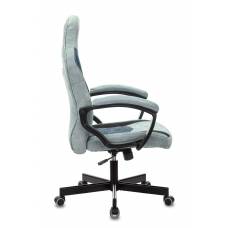 Игровое кресло Бюрократ VIKING 6 KNIGHT Fabric синий с подголов. крестовина металл