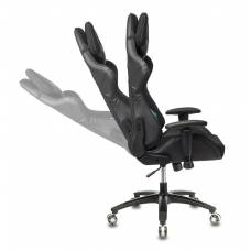 Игровое кресло Бюрократ VIKING 4 AERO Edition черный искусст.кожа/ткань с подголов. крестовина пластик