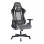 Игровое кресло Бюрократ VIKING 7 KNIGHT Fabric серый Loft ромбик текстиль/эко.кожа с подголов. крестовина металл купить  по выгодным ценам