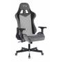 Игровое кресло Бюрократ VIKING 7 KNIGHT Fabric серый Loft ромбик текстиль/эко.кожа с подголов. крестовина металл купить  по выгодным ценам