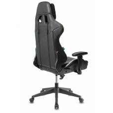 Игровое кресло Бюрократ VIKING 5 AERO черный/белый искусственная кожа с подголов. крестовина пластик