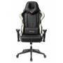 Игровое кресло Бюрократ VIKING 5 AERO черный/белый искусственная кожа с подголов. крестовина пластик купить  по выгодным ценам