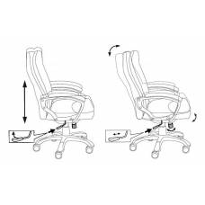 Кресло Бюрократ CH-868N Fabric коричневый Light-10