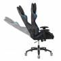 Игровое кресло Бюрократ VIKING 4 AERO черный/синий искусст.кожа/ткань с подголов. крестовина пластик купить  по выгодным ценам