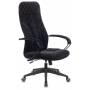 Кресло руководителя Бюрократ CH-608Fabric черный Light-20 крестовина пластик (CH-608/FABRIC-BLACK) купить  по выгодным ценам