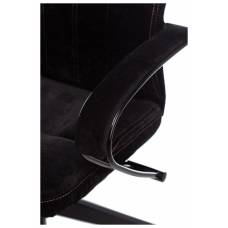 Кресло руководителя Бюрократ CH-608Fabric черный Light-20 крестовина пластик (CH-608/FABRIC-BLACK)