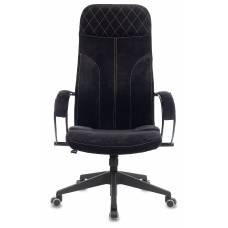 Кресло руководителя Бюрократ CH-608Fabric черный Light-20 крестовина пластик (CH-608/FABRIC-BLACK)
