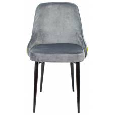 Стул для кухни Бюрократ KF-5 зигзаг металл черный на ножках (KF-5/ZIG/GREY)