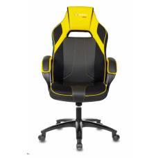 Игровое кресло Бюрократ VIKING 2 AERO черный/желтый искусст.кожа/ткань крестовина пластик