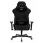Игровое кресло Бюрократ VIKING KNIGHT Fabric черный Light-20 с подголов. крестовина металл купить  по выгодным ценам