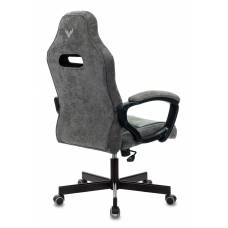 Игровое кресло Бюрократ VIKING 6 KNIGHT Fabric черный с подголов. крестовина металл