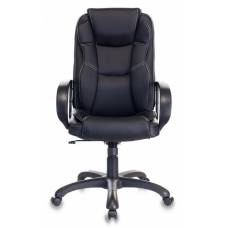 Кресло Бюрократ CH-839 черный Leather Black искусственная кожа крестовина пластик