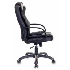 Кресло Бюрократ CH-839 черный Leather Black искусственная кожа крестовина пластик