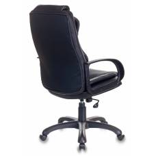 Кресло Бюрократ CH-839 черный Leather Black искусственная кожа крестовина пластик