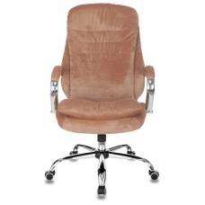 Кресло Бюрократ T-9950SL Fabric светло-коричневый Velvet 90