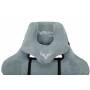 Игровое кресло Бюрократ VIKING KNIGHT Fabric серо-голубой Light-28 с подголов. крестовина металл купить  по выгодным ценам
