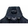 Игровое кресло Бюрократ VIKING KNIGHT Fabric синий Light-27 с подголов. крестовина металл купить  по выгодным ценам