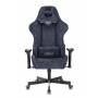 Игровое кресло Бюрократ VIKING KNIGHT Fabric синий Light-27 с подголов. крестовина металл купить  по выгодным ценам