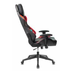 Игровое кресло Бюрократ VIKING 5 AERO черный/красный искусственная кожа с подголов. крестовина пластик