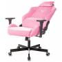 Игровое кресло Knight N1 Fabric розовый Velvet 36 с подголов. крестовина металл (KNIGHT N1 PINK) купить  по выгодным ценам