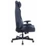 Игровое кресло Knight T1 синий экомех с подголов. крестовина металл (KNIGHT T1 BLUE) купить  по выгодным ценам