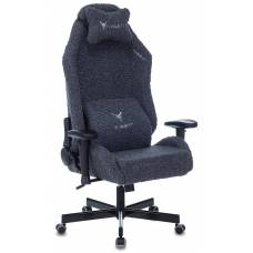 Игровое кресло Knight T1 синий экомех с подголов. крестовина металл (KNIGHT T1 BLUE)