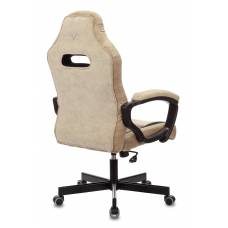 Игровое кресло Бюрократ VIKING 6 KNIGHT Fabric коричневый с подголов. крестовина металл