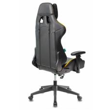 Игровое кресло Бюрократ VIKING 5 AERO черный/желтый искусственная кожа с подголов. крестовина пластик