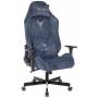 Игровое кресло Knight N1 Fabric синий Light-27 с подголов. крестовина металл (KNIGHT N1 BLUE) купить  по выгодным ценам