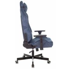 Игровое кресло Knight N1 Fabric синий Light-27 с подголов. крестовина металл (KNIGHT N1 BLUE)