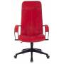 Кресло руководителя Бюрократ CH-608Fabric красный Velvet 88 крестовина пластик (CH-608/FABRIC-RED) купить  по выгодным ценам