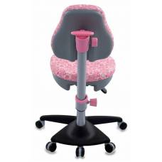 Кресло детское Бюрократ KD-2/PK/HEARTS-PK розовый сердца Hearts-Pk