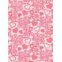 Кресло детское Бюрократ KD-2/PK/HEARTS-PK розовый сердца Hearts-Pk купить  по выгодным ценам