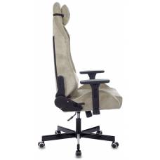 Игровое кресло Knight N1 Fabric бежевый Light-21 с подголов. крестовина металл (KNIGHT N1 BEIGE)