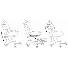 Кресло детское Бюрократ KD-2/PK/TW-13A розовый TW-13A