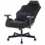 Игровое кресло Knight T1 черный экомех с подголов. крестовина металл (KNIGHT T1 BLACK) купить  по выгодным ценам