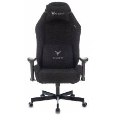 Игровое кресло Knight T1 черный экомех с подголов. крестовина металл (KNIGHT T1 BLACK)