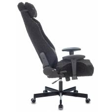 Игровое кресло Knight T1 черный экомех с подголов. крестовина металл (KNIGHT T1 BLACK)