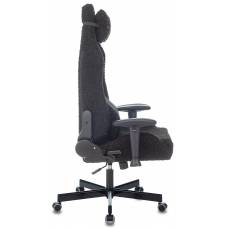 Игровое кресло Knight T1 черный экомех с подголов. крестовина металл (KNIGHT T1 BLACK)