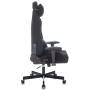 Игровое кресло Knight T1 черный экомех с подголов. крестовина металл (KNIGHT T1 BLACK) купить  по выгодным ценам