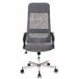 Кресло руководителя Бюрократ T-995HOME/GREY серый TW-04+ 10-128 сетка/ткань крестовина металл купить  по выгодным ценам