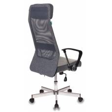 Кресло руководителя Бюрократ T-995HOME/GREY серый TW-04+ 10-128 сетка/ткань крестовина металл