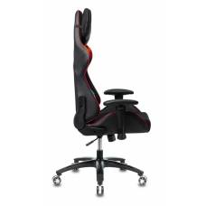Игровое кресло Бюрократ VIKING 4 AERO черный/красный искусст.кожа/ткань с подголов. крестовина пластик
