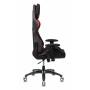 Игровое кресло Бюрократ VIKING 4 AERO черный/красный искусст.кожа/ткань с подголов. крестовина пластик купить  по выгодным ценам