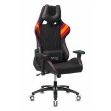 Игровое кресло Бюрократ VIKING 4 AERO черный/красный искусст.кожа/ткань с подголов. крестовина пластик