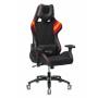 Игровое кресло Бюрократ VIKING 4 AERO черный/красный искусст.кожа/ткань с подголов. крестовина пластик купить  по выгодным ценам