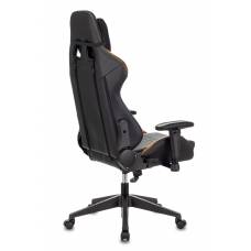 Игровое кресло Бюрократ VIKING 5 AERO черный/оранжевый искусственная кожа с подголов. крестовина пластик