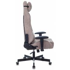 Игровое кресло Knight T1 серый экомех с подголов. крестовина металл (KNIGHT T1 GREY)