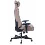 Игровое кресло Knight T1 серый экомех с подголов. крестовина металл (KNIGHT T1 GREY) купить  по выгодным ценам