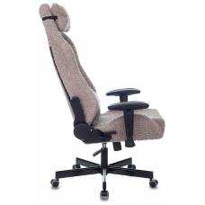 Игровое кресло Knight T1 серый экомех с подголов. крестовина металл (KNIGHT T1 GREY)